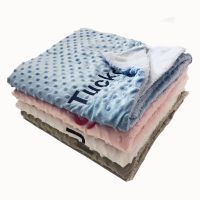 Baby Blanket &amp; Swaddling Newborn Thermal Soft Fleece Blanket Solid Bedding Set Cotton Quilt