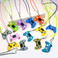 1PCS PVC hot sale Necklace Game handle cartoon necklaces fun Gamepad joystick series Rope chain fit boy chain accessories gift