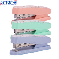 Deli 0402F Stapler Macaron เครื่องเย็บกระดาษ 25 แผ่น ลายหินอ่อนสีพาสเทลสุดน่ารัก (แพคกล่อง 12 ชิ้น) ที่เย็บกระดาษ