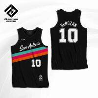 SAN ANTONIO SPURS DEROZAN 2021 CITY EDITION FULL SUBLIMATED JERSEY