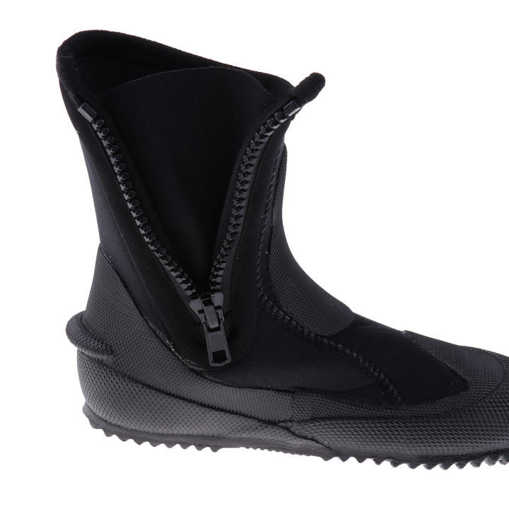 lazaralife-5mm-neoprene-ดำน้ำดำน้ำดูปะการัง-booties-สูงตัดซิป-w-etsuit-บู๊ทส์