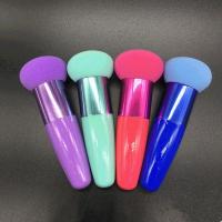 【CW】✥♞  head Foundation Puff Sponge With handle Shaped makeup