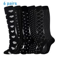 Calcetines Ciclismo 6 Pairs Per Set Outdoor Sport Compression Sock for Women Calcetines Hombre Socks Women Pack