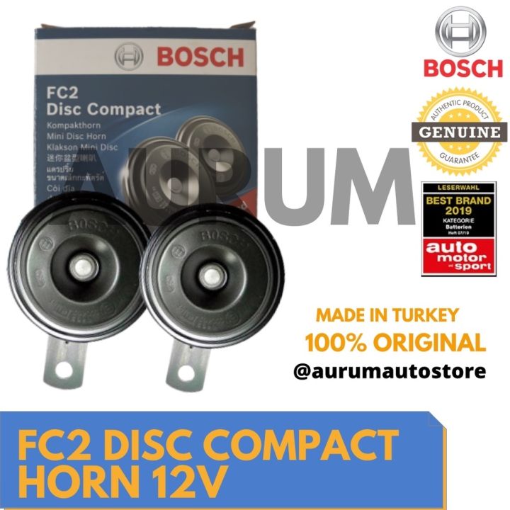 Bosch FC2 Disc Compact Horn 12V | Lazada PH
