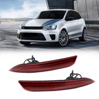 Car LED Brake Light Streamer Turn Signals DRL Rear Bumper Tail Light for Polo Hatchback 2014-18