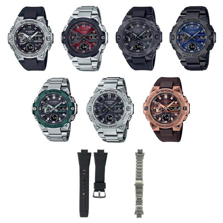 Casio G-Shock นาฬิกาข้อมือผู้ชาย / สายนาฬิกา รุ่น GST-B400,GST-B400AD ...