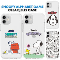 เคสโทรศัพท์น้ำหนักเบาสำหรับ15 Apple 14ใส Snoopy Anti Drop 13 Promax Soft iPhone 12 Iphone 15 Couple 11