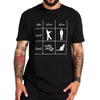 Funny Programmer Boolean Logic Tshirt IM A Programmer Alive And Dead Funny Geek Nerd T Shirt 100% Cotton Homme Camiseta