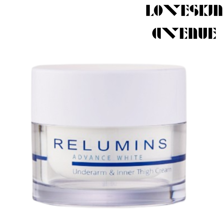 Relumins Underarm and Inner Thigh Cream 50g] dark underarms or inner ...