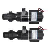 ปั๊มที่ปล่อยน้ำเสีย DC 12V 24V ปั๊มน้ำเสียผลิตเองเสียงเงียบสำหรับห้องน้ำเรือ RV ทะเลทางการเกษตร