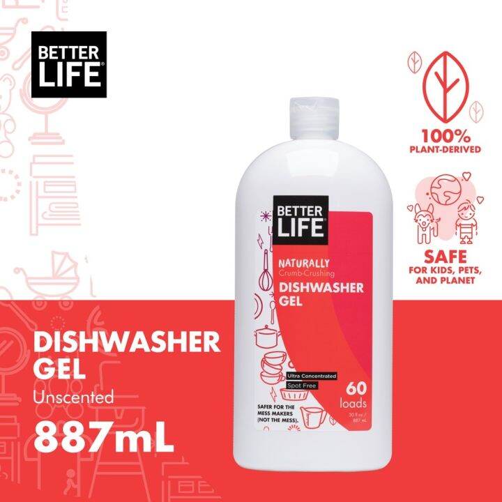 Better Life Natural Dishwasher Gel 887mL Lazada PH