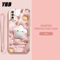 YBD 2023เคสโทรศัพท์สำหรับหญิงสาวน่ารักสีลูกกวาด3D ใหม่สำหรับ Vivo Y20 Y12A Y3S 2021 Y20T Y20 Y20i Y20S แม่นยำเคสกล้อง Y12S Y12S 2021 Y20S G Y20 2021 ยอดนิยมเคสโทรศัพท์เคสกันกระแทกพิมพ์ลายน่ารักพร้อมสายแลนยาฟรี