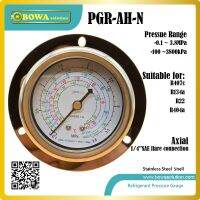 CCBXPJ-3.8mpa High Refrigerant Pressure Gauge With Axial Front Flange Installation Is Used For Various Gas Replace Refco Or Lr Gauges