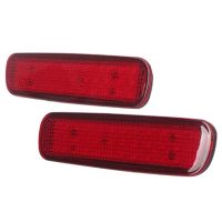 4x Car LED Rear Bumper Reflector Brake Light Tail Lamp for Toyota Land Cruiser 100/Cygnus LX470