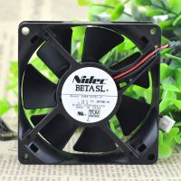 For NIDEC D08A-24TS2 01 24V 0.23A 8CM 80X80X25MM Inverter Cooling Fan