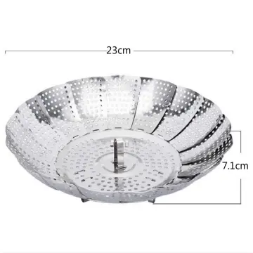 Stainless Steel Lotus Steaming Tray Multi-Function Changeable