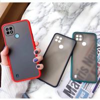 มาใหม่ Case Realme C21 เคสกันกระแทก ปุ่มสีผิวด้าน ขอบนิ่มหลังแข็ง realme C21 พร้อมส่ง [ ส่งจากไทย ]