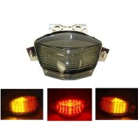 waase For Kawasaki Ninja 650R EX650 ER6N ER6F ER 6N 6F 2006 2007 2008 Tail Light Brake Turn Signals Integrated LED Light