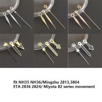 เข็มนาฬิกา NH35 NH36 ETA 2836 2824 Miyota 8205 8215 821A Mingzhu DG 2813มือนาฬิกาข้อมือ3804