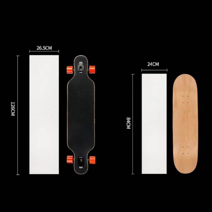 126x26cm-longboard-sandpaper-clear-longboard-skate-scooter-sandpaper-sticker-skateboard-thickened-grip-tape