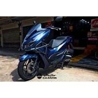 PCX พีซีเอ็ก รถมอไซค์ แคชบาร์ allnew PCX 160 V3 มีจุดยึดสปอร์ไลท์ แน่นหนา แข็งแรง รถมอเตอร์ไซค์ รถจักรยานยนต์ ของแต่งรถ ฮอนด้า Honda