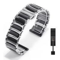 Ceramic Band for Samsung Galaxy Watch 4 Classic 46mm 42mm Bands Stainless Steel Ceramics Bracelet Galaxy Watch4 Strap 44mm 40mm