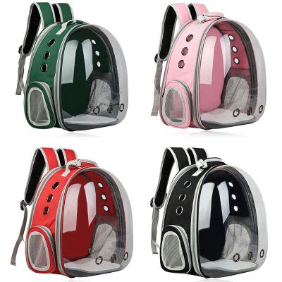 Pet Backpack Small Dog Carrying Cage Outdoor Travel Comfortable Breathable Puppy Kitten Extensible Carrier Backpack