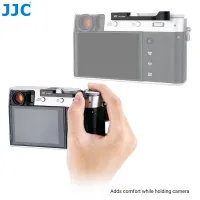JJC Báng cầm ngón tay cái bằng kim loại sang trọng dành cho máy ảnh Fujifilm Fuji X-E4 XE4 X100T X100V X100F XE3 X-E3, miếng bảo vệ giày nóng