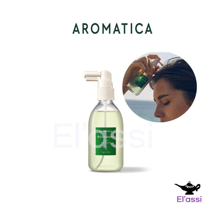 [Aromatica] Rosemary Root Enhancer Scalp Essence 100ml Root Nourishing Silicone Free kbeauty
