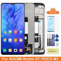 ZZOOI 6.53" Screen for Xioami Redmi 9T Replacement  for Poco M3 PocoM3 M2010J19CG Lcd Display Digital Touch Screen with Frame Assembly