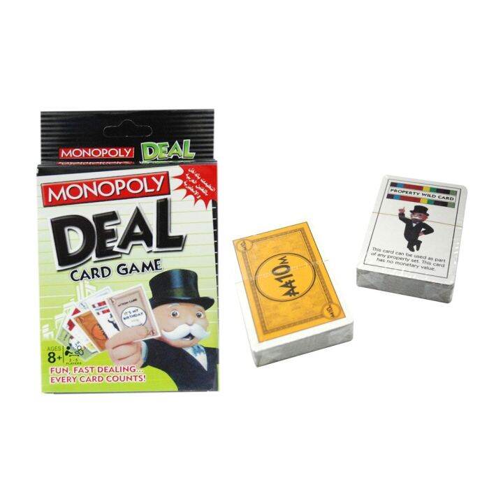 Monopoly Deal Playing Cards Game / 110card Deck (25 Players) Lazada PH