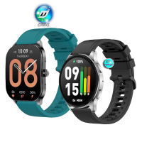 Amazfit Pop 3S สายรัดซิลิโคนสายรัดข้อมือกีฬาสายสำรอง Amazfit Pop 3S สายซิลิโคน Amazfit Pop 3R สายรัดข้อมือกีฬาสายสมาร์ทวอทช์