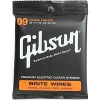 จุใจ ซื้อ 1 แถม 3 สายชุดกีต้าร์ไฟฟ้า Gibson 009 1ชุดมี6 เส้น +ปิ๊กกีต้าร์ 2 ชิ้น +สายแจ๊ค 3 เมตร HK +สายสะพายoverspeed 1 เส้น