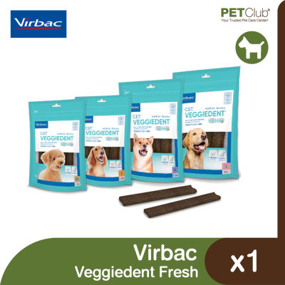 [PETClub] Virbac C.E.T. Veggiedent FR3SH -  ขนมขัดฟันสุนัข 4 ไซส์