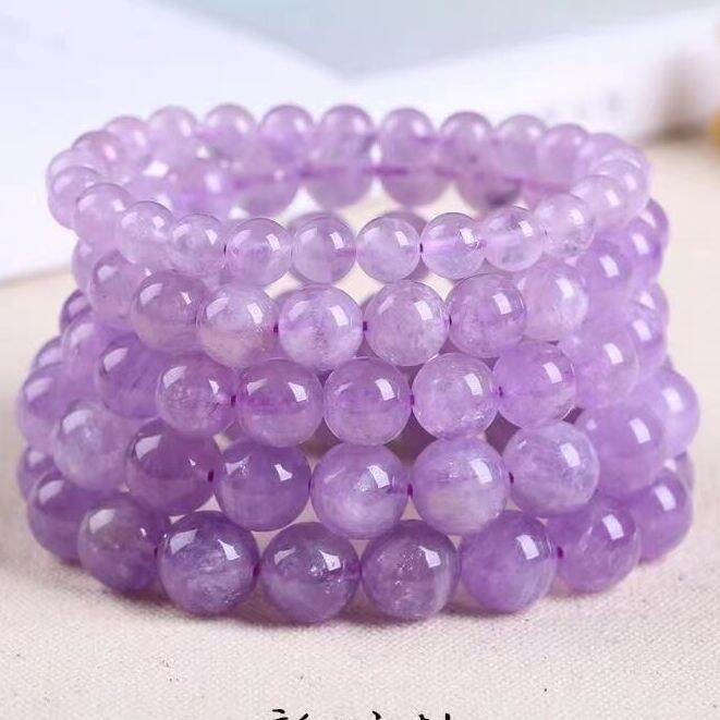 lavender amethyst bracelet