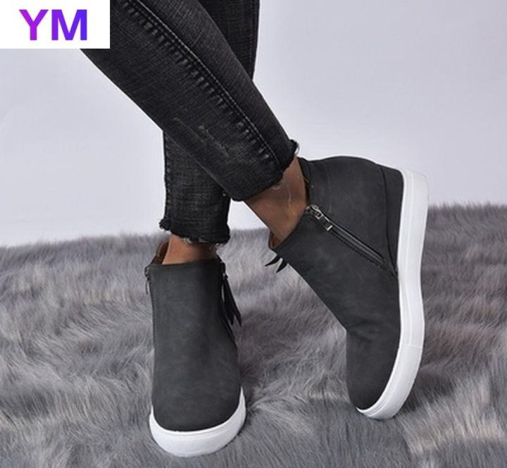 new-style-fashion-flat-heel-shoes-woman-zipper-vulcanize-shoes-comfortable-leisure-solid-color-shallow-shoes-big-size-35-43