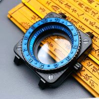 เคส NH35สีดำ SKX007กล่องใส่นาฬิกาสี่เหลี่ยมเหมาะกับ NH36 NH35 7S26 Seiko เคลื่อนที่ของญี่ปุ่น SKX007นักบินนักบินเปลี่ยนได้