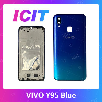 VIVO Y95 อะไหล่บอดี้ เคสกลางพร้อมฝาหลัง Body For vivo y95 อะไหล่มือถือ คุณภาพดี สินค้ามีของพร้อมส่ง (ส่งจากไทย) ICIT 2020