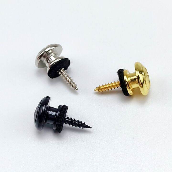 30pcs-high-quality-mushroom-guitar-strap-locks-metal-strap-buttons-with-mounting-screws-for-guitar-bass-ukulele