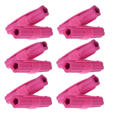 【CC】 12 Pcs Curling Tongs Bangs Curls Heated Hair Curlers Iron Hairdressing Curler