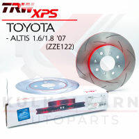 TRW จานเบรคหน้า สำหรับ  รุ่น XPS TOYOTA ALTIS 07 ZZE122 1.6/1.8 (ใส่แทนของเดิมได้ทันที) (DF4403XSS)