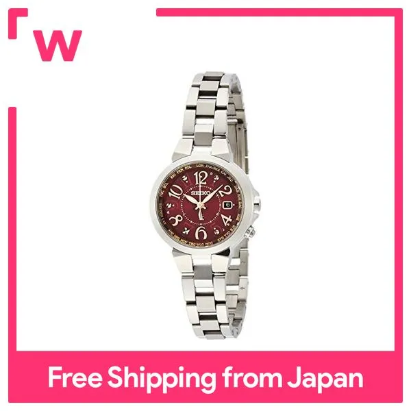 Seiko Watch] Watches Rukia Solar radio Titanium model Sapphire glass Super  clear coating SSQV003 Women Silver | Lazada PH