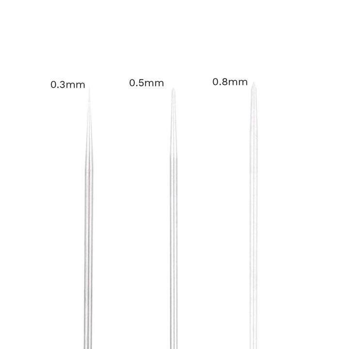 แอร์บรัช0-3มม-0-5มม-0-8มม-เหมาะสำหรับชิ้นส่วนหัวฉีดเข็มฝาครอบอะไหล่หัวฉีดแปรงพ่นสี