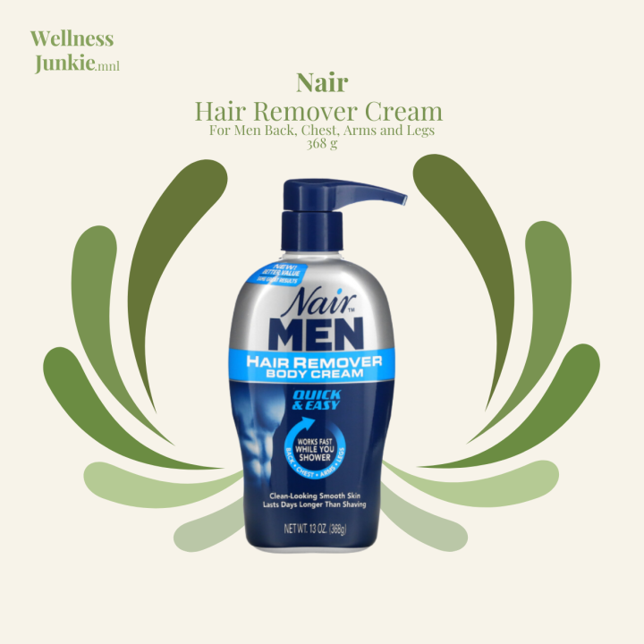 Nair Hair Remover Body Depilatory Cream For Men Back, Chest, Arms and