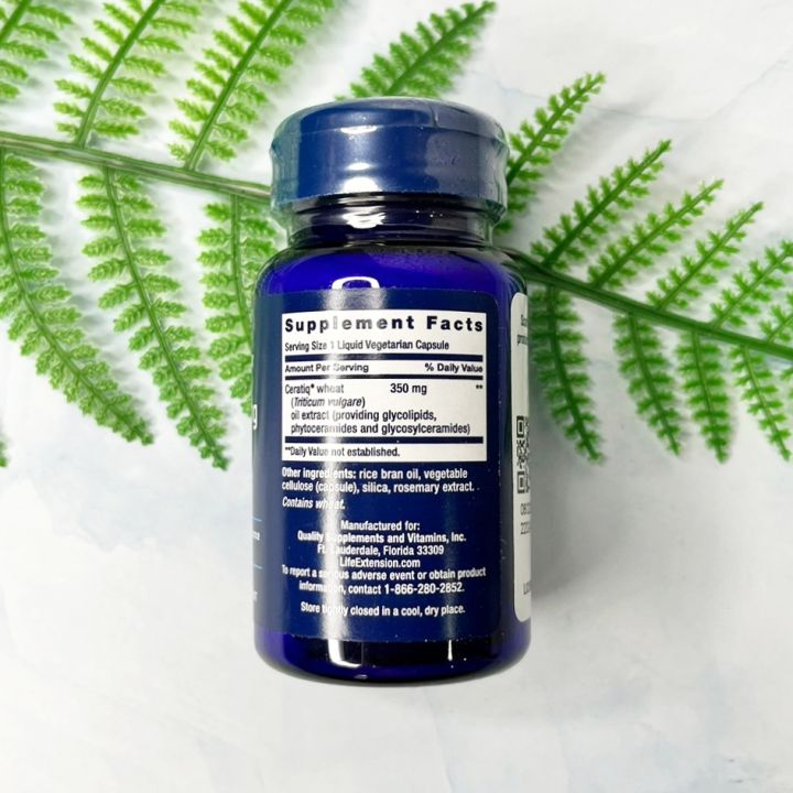 อาหารเสริมบำรุงผิว-skin-restoring-ceramides-30-liquid-vegetarian-capsules-life-extension