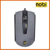 สินค้าขายดี MOUSE (เมาส์) OPTICAL NOBI รุ่น NM-51-Bk(สีดำ)เพ้นท์ลาย ดีไซน์ทันสมัย ##ที่ชาร์จ แท็บเล็ต ไร้สาย เสียง หูฟัง เคส Airpodss ลำโพง Wireless Bluetooth โทรศัพท์ USB ปลั๊ก เมาท์ HDMI สายคอมพิวเตอร์