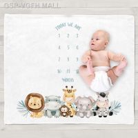 【CW】☜﹉  Baby Monthly Growth Blanket Swaddle Wrap Photography Props 69HE