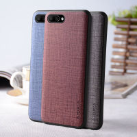 เคสสำหรับหัวเหว่ย Honor 10 Lite เคส10i 10X Lite ผ้าเนื้อปกหนังเคสมือถือ PC แบบแข็ง TPU ปลอกสำหรับ Honor 20 Lite 20i