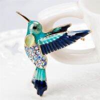 【CW】 2Pcs Brooches Hummingbird Shaped Brooch Accessory accesorios mujer