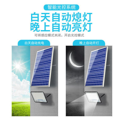New Solar Lamp Household Outdoor Garden Lamp New Rural Super Bright Outdoor Induction Lamp Lighting Street Lamp One for Two